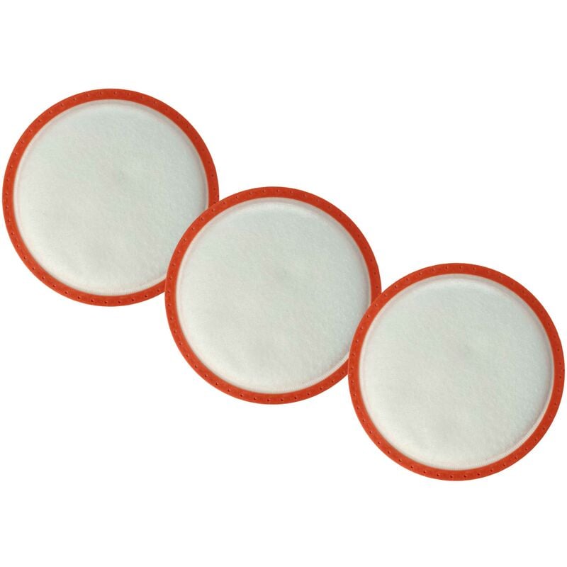 foto del prodotto 3x filtro pre-motore compatibile con dirt devil rebel dd5510-2, dd5510-3, dd5510-0, dd5510-1 aspirapolvere - filtro salvamotore - vhbw