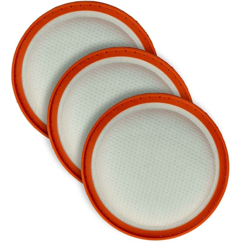 foto del prodotto 3x filtro salva-motore compatibile con dirt devil centrino cleancontrol deluxe, r, 3,0, 3,1, 2 aspirapolvere - vhbw