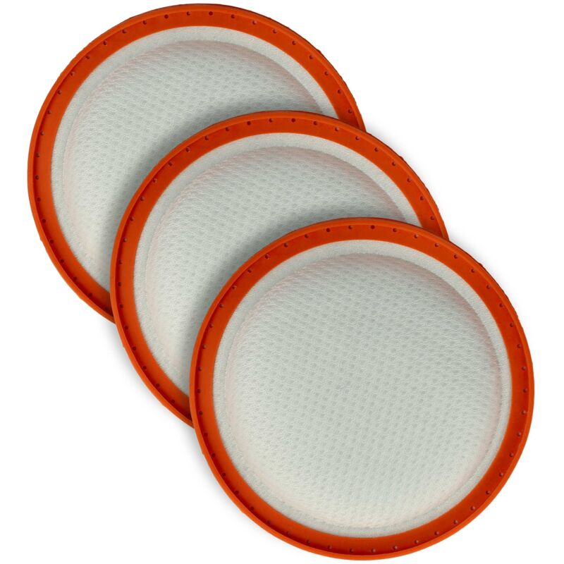 foto del prodotto 3x filtro salva-motore compatibile con vax power 8 petu89-p8-p, air3 compact u86-ac-b, air3 agile u87-aa-b aspirapolvere - vhbw