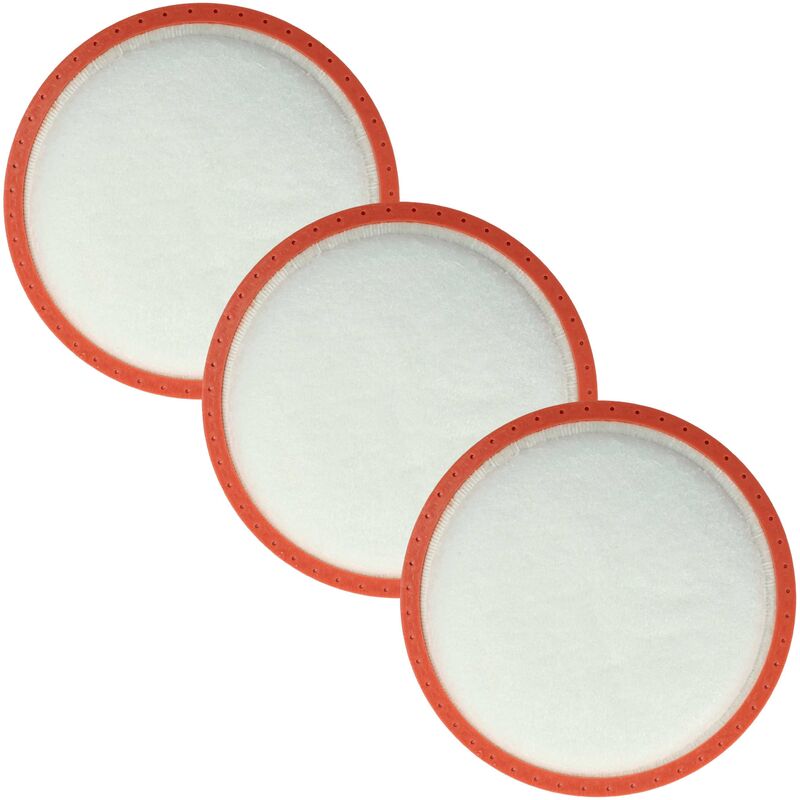 immagine 0 del prodotto 3x filtro salvamotore compatibile con dirt devil dd2620, dd2620 0, dd2620 1, dd2620 2, dd2620 3 aspirapolvere filtro pre motore vhbw