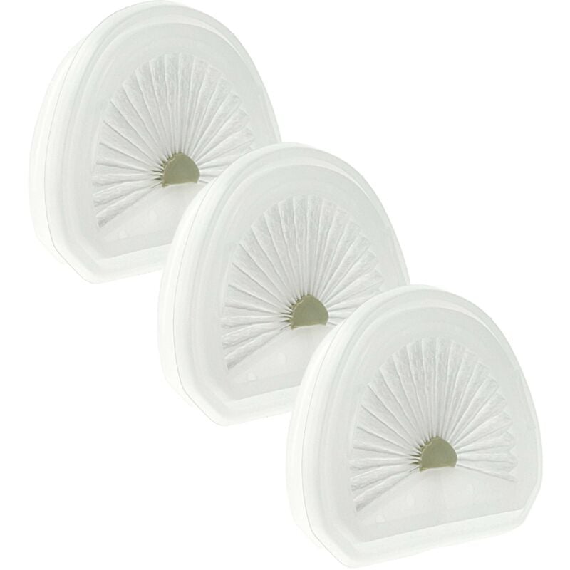 foto del prodotto 3x filtro sostituisce black decker n600601, vpf30 per aspirapolvere a mano - unità filtrante - vhbw