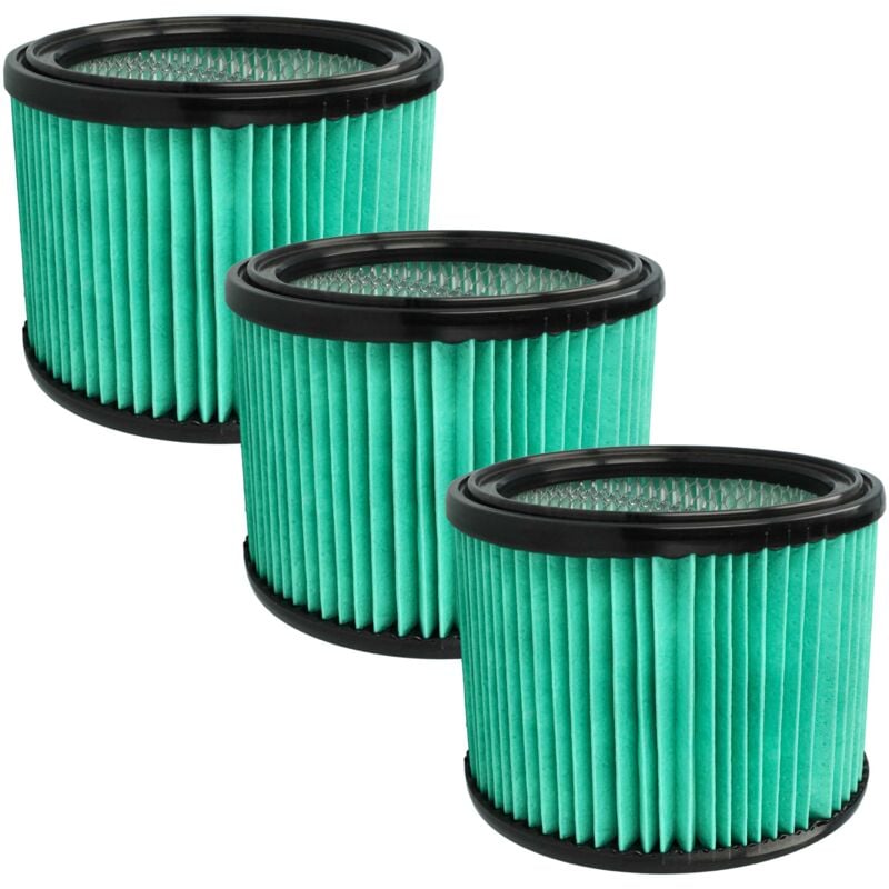 foto del prodotto 3x filtro sostituisce ean 3165140926072 per aspirapolvere filtro hepa azzurro nero vhbw