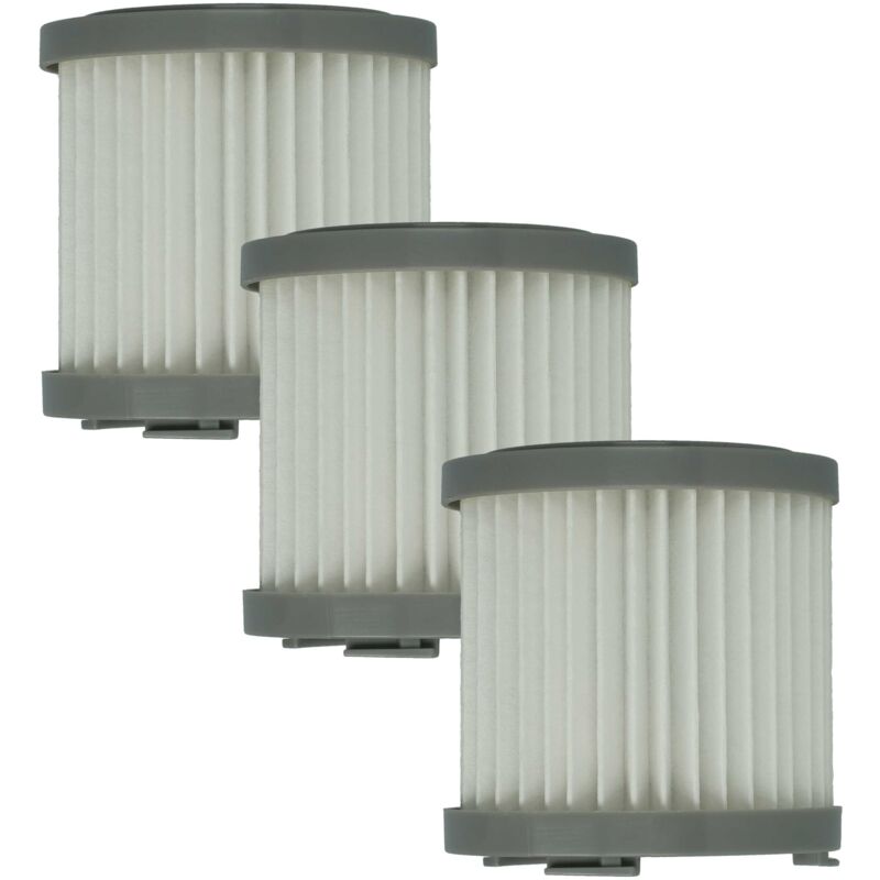 foto del prodotto 3x filtro sostituisce fakir 2972085 per aspirapolvere filtro hepa nero bianco vhbw