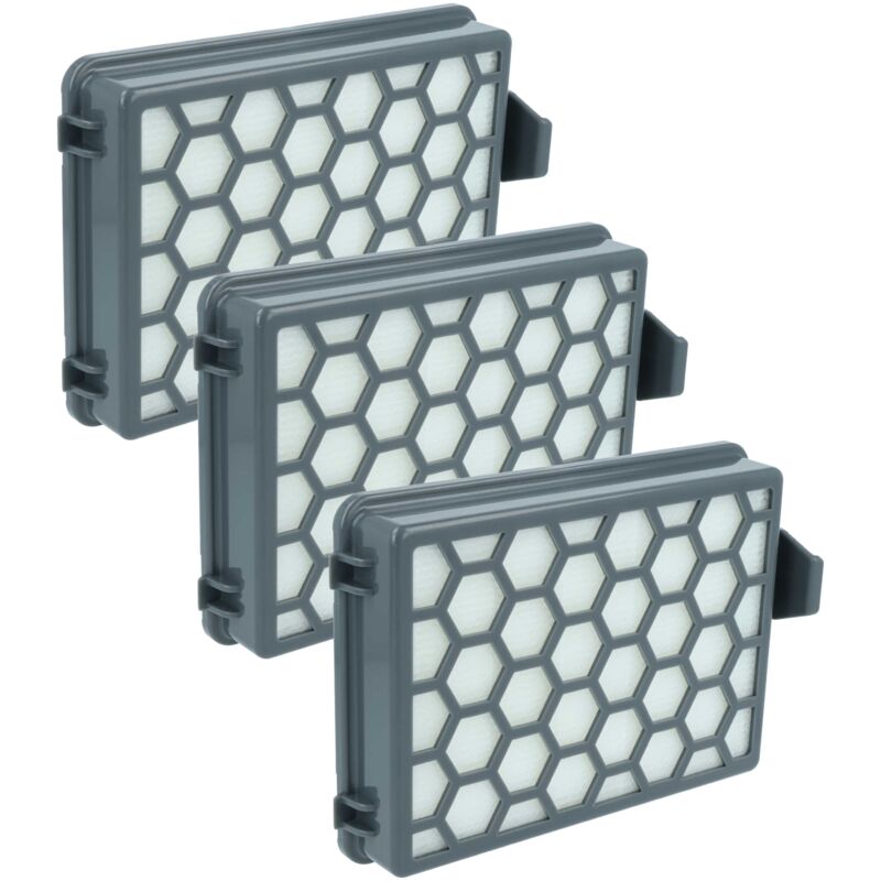 foto del prodotto 3x filtro sostituisce k rcher 2.863 237.0, 4054278229676 per aspirapolvere filtro hepa grigio bianco vhbw