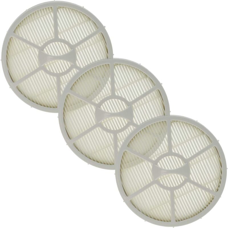 foto del prodotto 3x filtro sostituisce k rcher 2.863 238.0 per aspirapolvere filtro hepa bianco vhbw