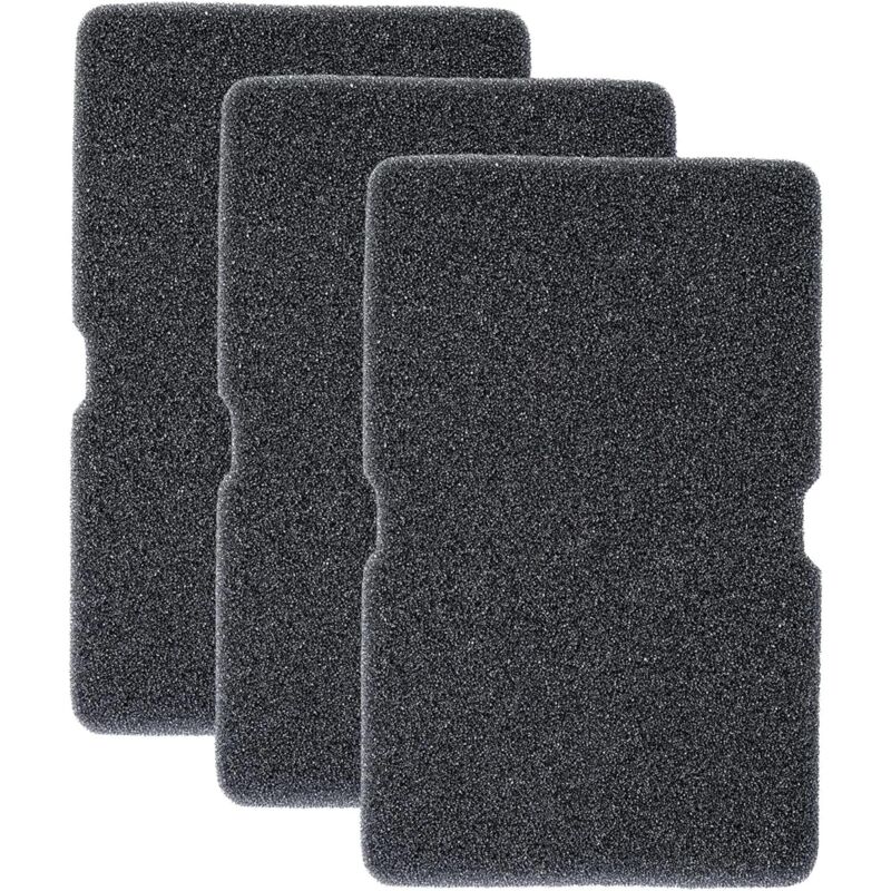 foto del prodotto 3x filtro spugna per asciugatrice a pompa di calore, asciugatrice a condensazione per beko, grundig, blomberg, elektra, bregenz, 240 x 150 x 10 mm,