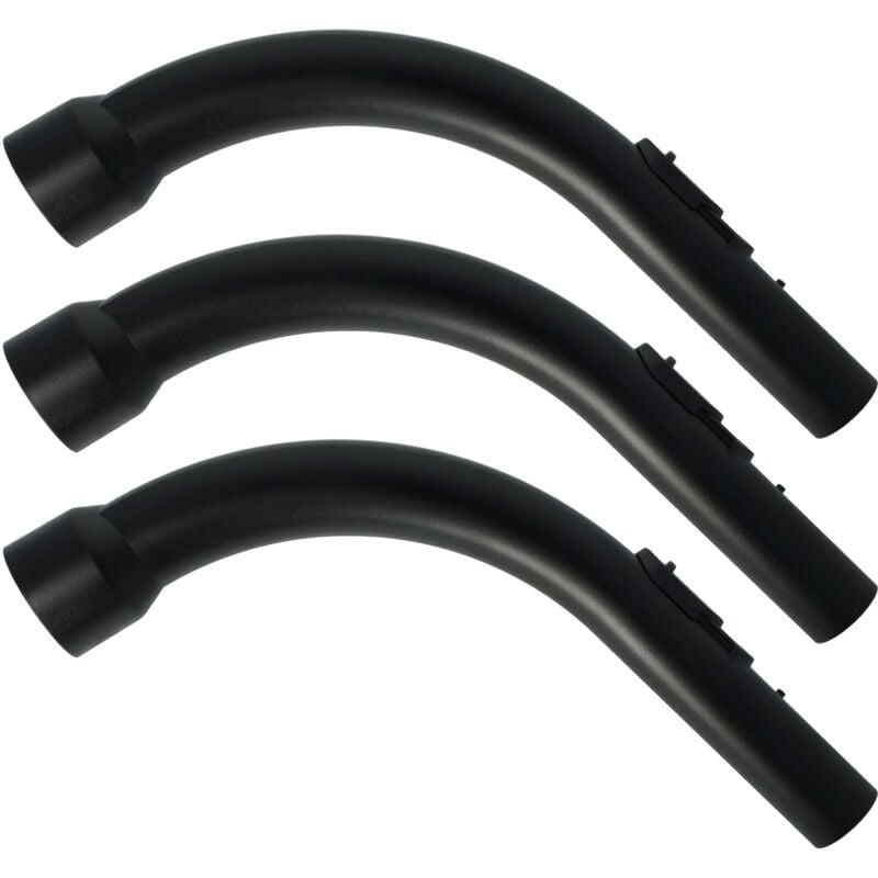 foto del prodotto 3x impugnatura compatibile con miele s5211, s5220, s5210, s518 1, s5212 aspirapolvere manico di ricambio, diametro de 35 mm, 34 cm vhbw