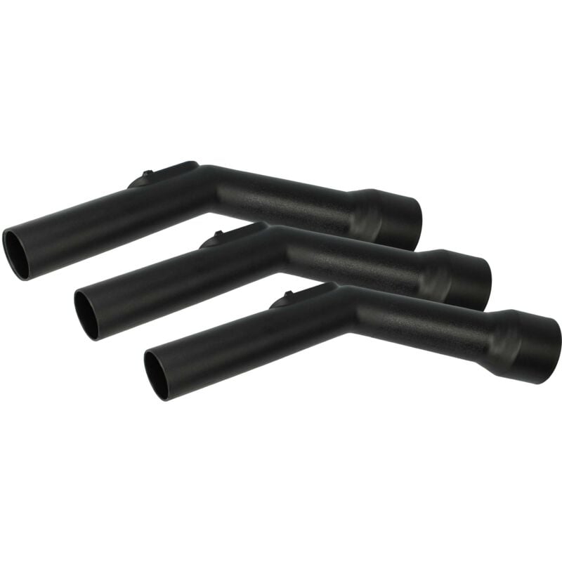 foto del prodotto 3x impugnatura compatibile con miele sgdp3, sgdn0, sgdh0, sgdg1, sgde3, sgdf4, sgdf3, sgdg0 aspirapolvere - manico di ricambio, 30 cm - vhbw