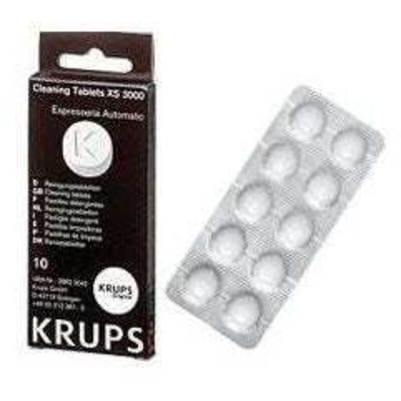 foto del prodotto 3x pastiglie detergenti krups 10 pezzi xs3000