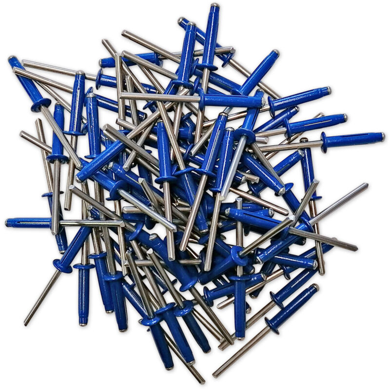 foto del prodotto 4.8 rivetti trigrip blu per piastra minerale