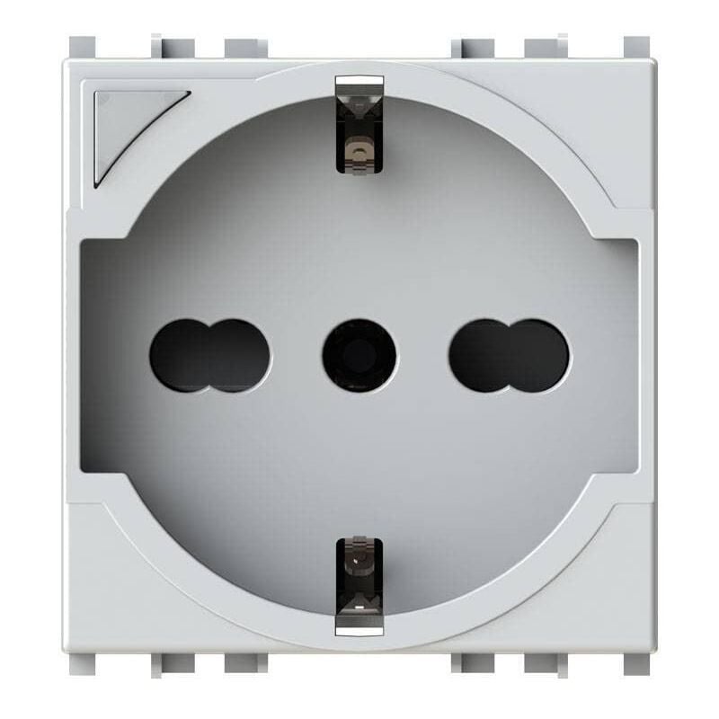 foto del prodotto 4 box 4box p40 presa schuko smart compatibile per vimar plana 4bp40s.v14