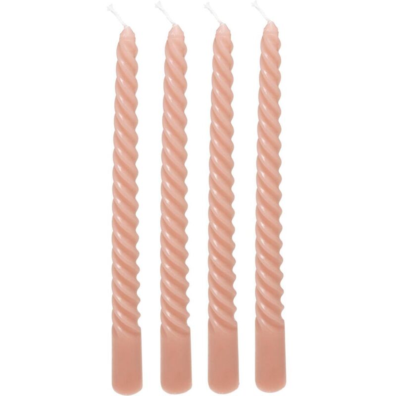 foto del prodotto 4 candele a bastoncino rosa twist many da 180 g atmosphera cr ateur d int rieur