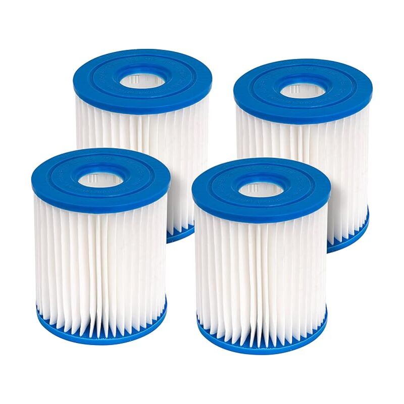 foto del prodotto 4 cartucce filtranti per filtro piscina intex tipo h