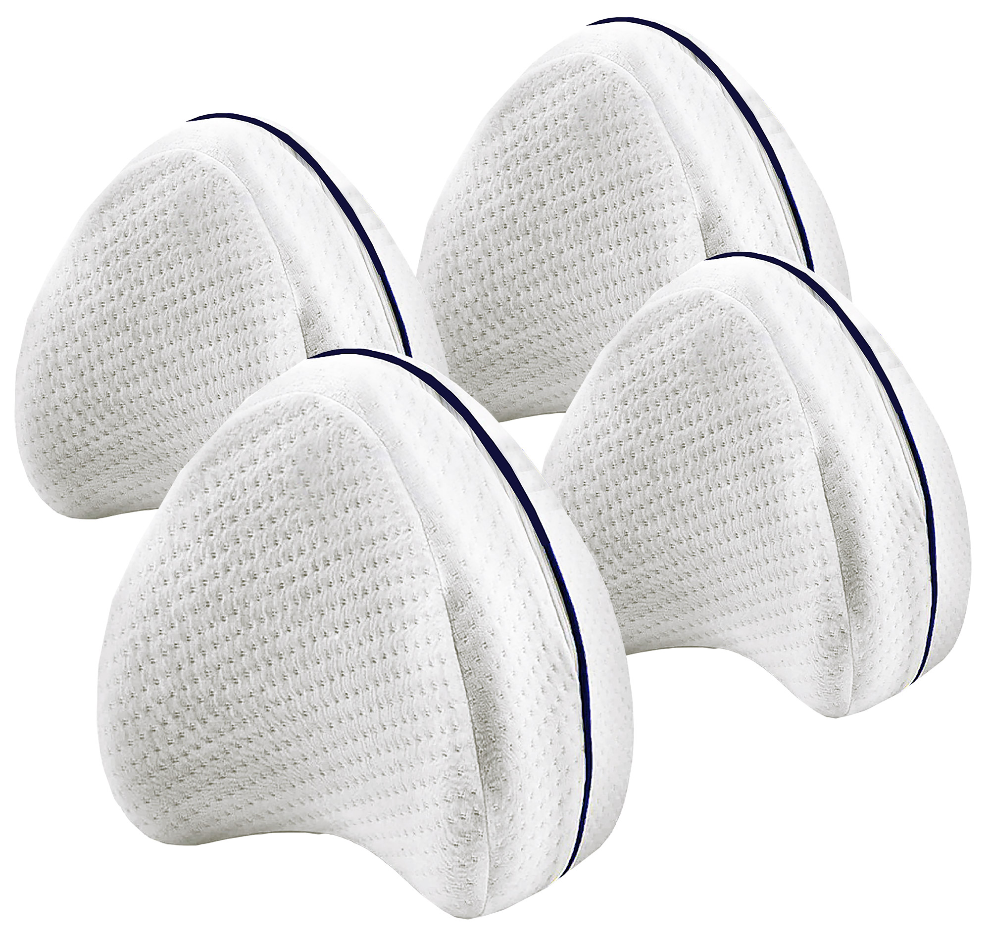 foto del prodotto 4 cuscini riposa gambe ortopedico in memory foam dormidea leg pillow