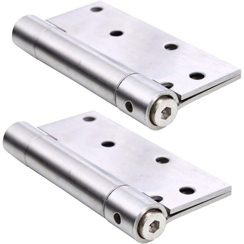 foto del prodotto 4 inch comfort self closing stainless steel single spring door hinge pack of 1 pair 