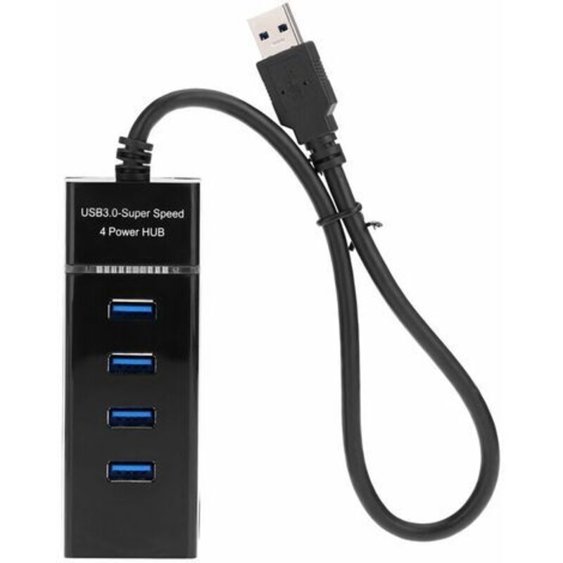 foto del prodotto 4 interfacce 3hub usb one drag four hub splitter extender per computer portatile lablanc