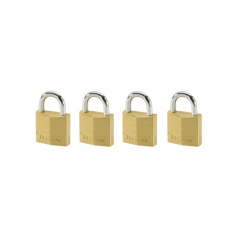 foto del prodotto 4 mini lucchetti 20x11x4 mm master lock
