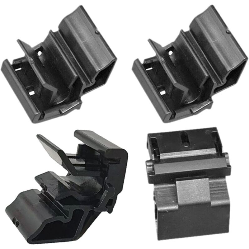 foto del prodotto 4 pezzi di clip fisse per cofano e bagagliaio, fibbia per scatola anteriore, ricambio diretto per accessori auto modello y sollbry