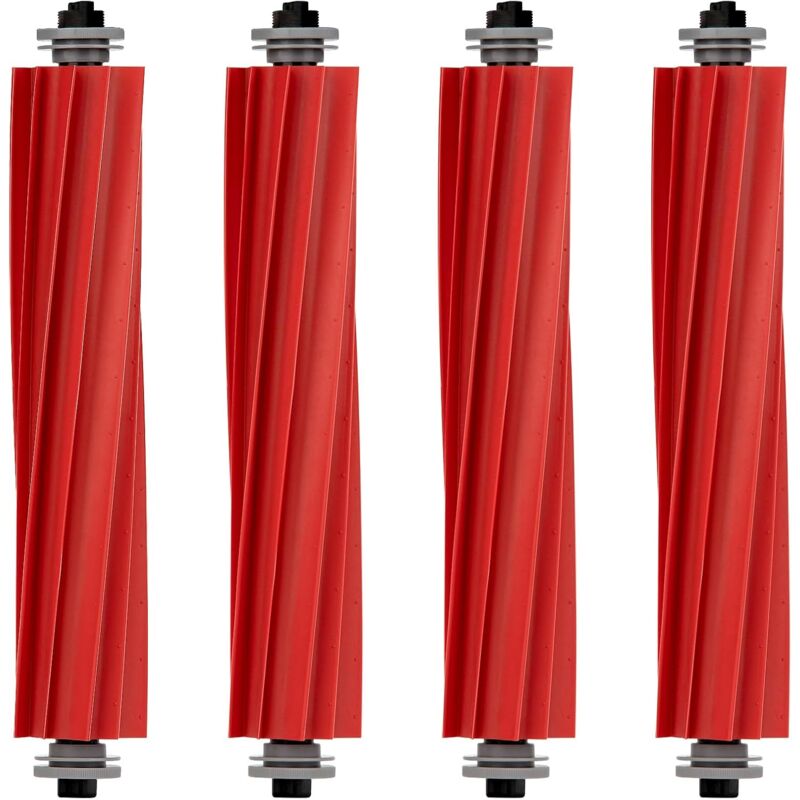 foto del prodotto 4 pezzi rullo in gomma spazzola principale parti di ricambio per roborock s7 s7 s7 maxv s7 maxv plus s7 maxv ultra q7 q7 q7 max q7 max q5 q5 kit
