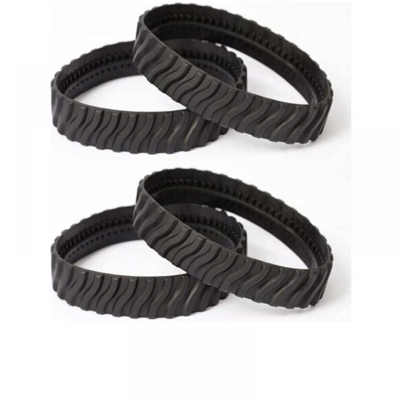 foto del prodotto 4 piste adattabili per pneumatici zodiac mx6 mx8 mx9, robot pulitore piscina baracuda r0526100