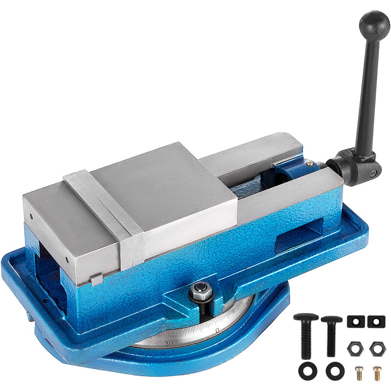 foto del prodotto 4 pollici morsa precisione morsa di fresatura morsa fresatrice morsa di serraggio con base girevole a 360 gradi vevor