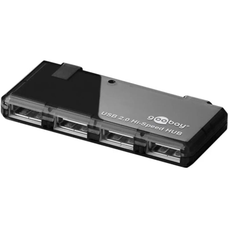 foto del prodotto 4 porte hub usb 2.0 hi speed 4 ingressi ad alta velocit nero