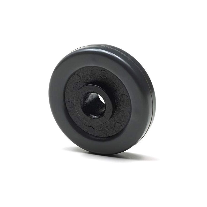 foto del prodotto 4 ruote gommate per assai, 4cm, nero foppapedretti