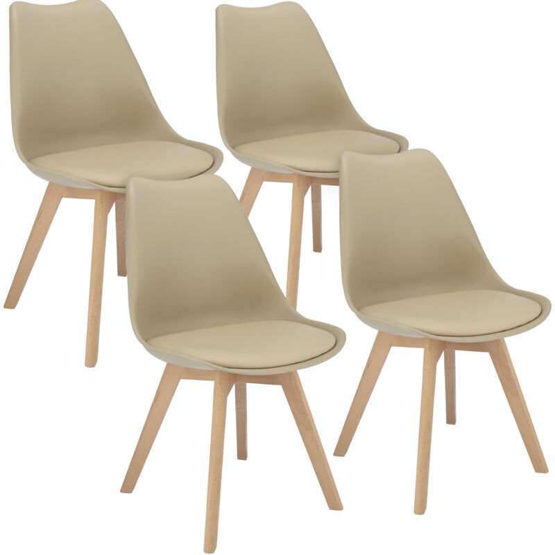 foto del prodotto 4 sedie oslo beige