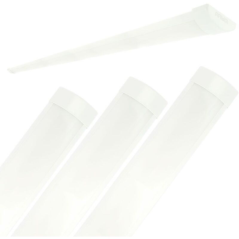 foto del prodotto 4 strisce led luminose line 120cm 32w ip40 3400lm temp rature de couleur bianco neutro 4000k