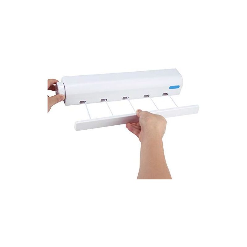 foto del prodotto 4 thread 5 thread indoor automatic retractable clothesline hanging clothesline