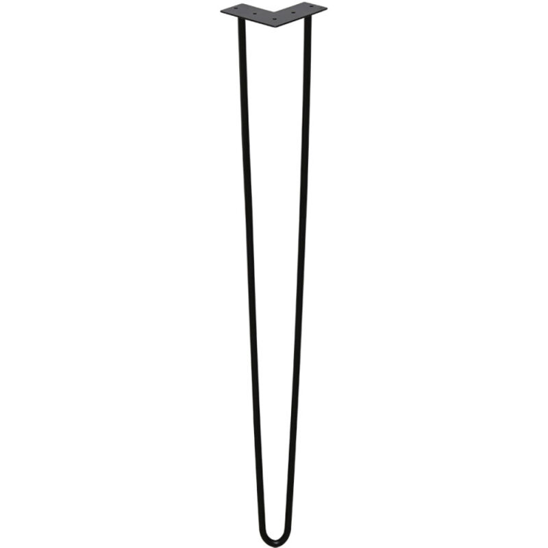 foto del prodotto 4 x 61cm gambe a perno 2 staffe gambe da tavolo gambe a perno gambe da tavolo fai da te piedini per tavolo tavolo sala da pranzo swanew