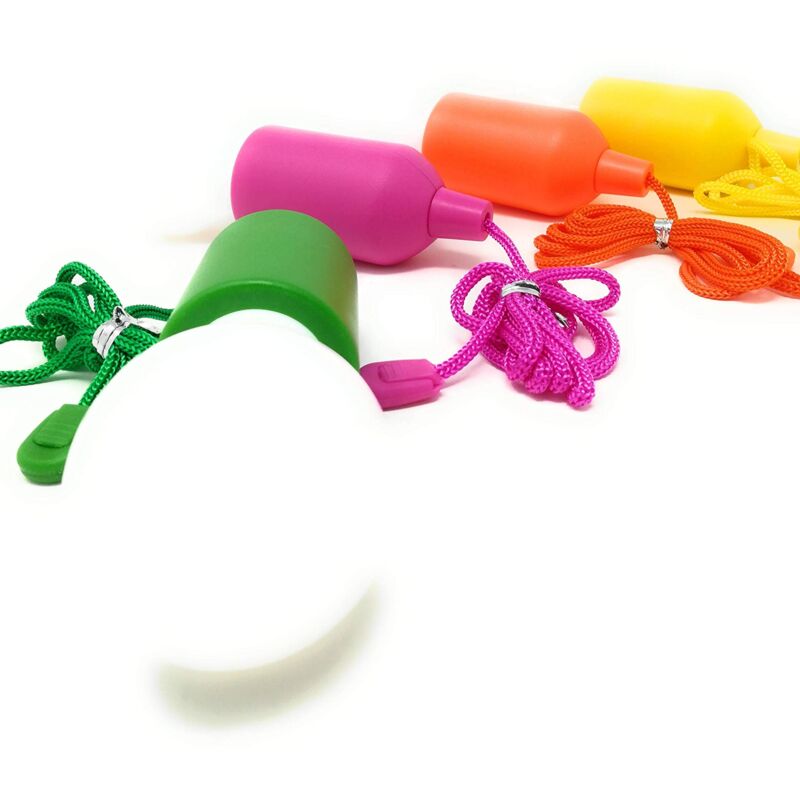foto del prodotto 4 x lampadina led portatile colorata senza corrente per casa campeggio giardino tempo di saldi