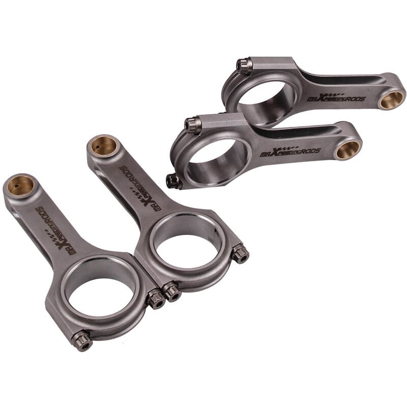 foto del prodotto 4 x stahl pleuel h-shaft-format pleuel f r renault clio 172 182 sport 2.0 16vpleuel for renault clio williams f7r rs f4r 1.8l 2.0l16v connecting rod