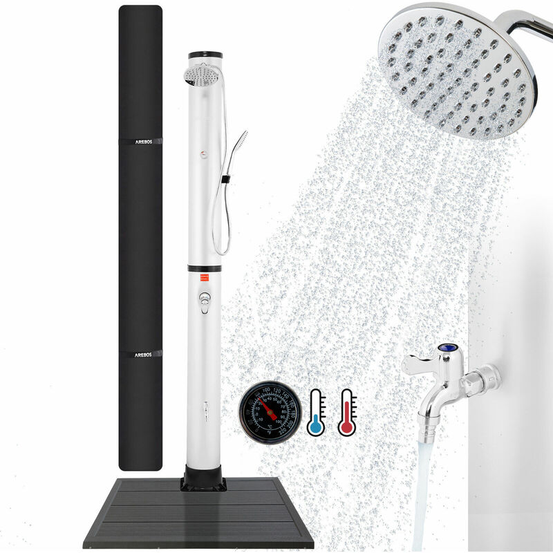foto del prodotto 40 l doccia solare doccia da piscina doccia da giardino doccia da campeg arebos