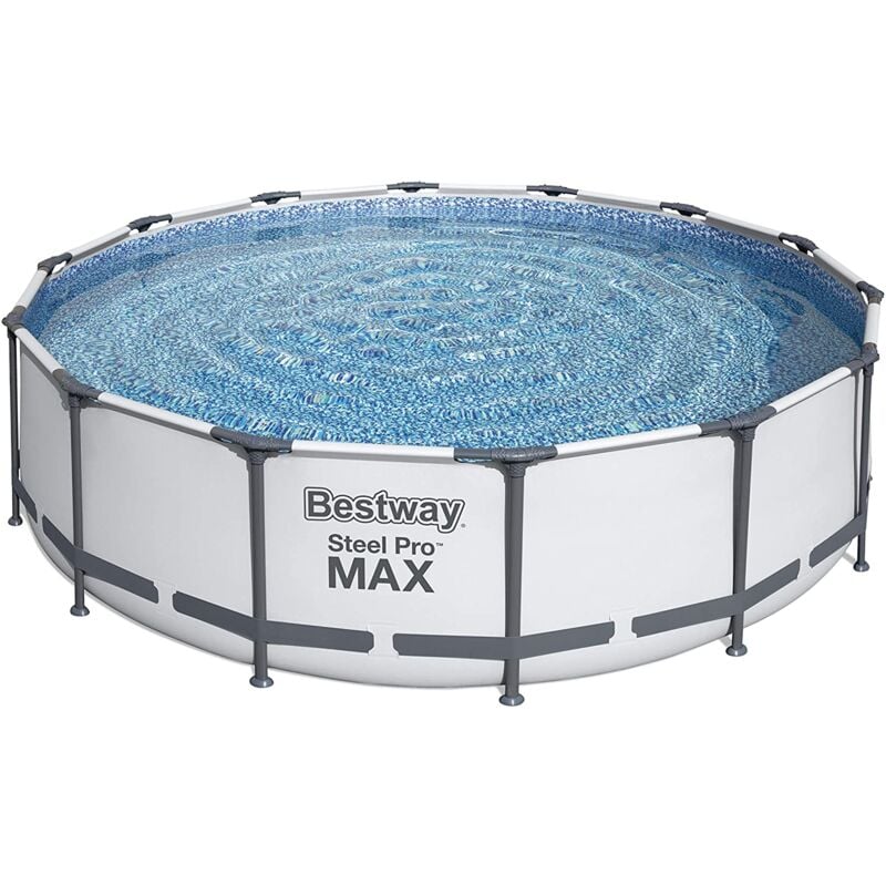 foto del prodotto bestway piscina fuori terra steel pro max tonda 427 x 107 cm usato come nuovo