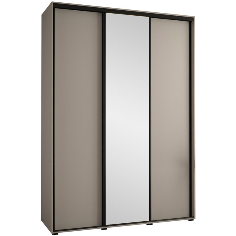 foto del prodotto guardaroba hartford 493 , 235x180x60cm, porte guardaroba scorrevoli, numero di ripiani 0, led senza