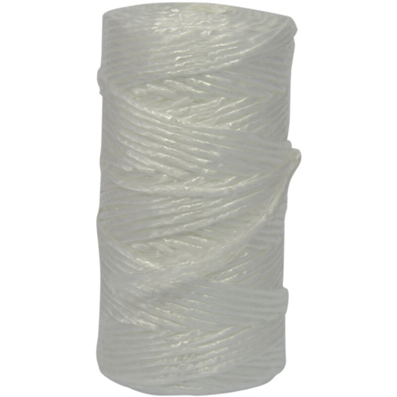 foto del prodotto 006000983 spago rafia titolo 500, 300 gr, 120 mt, bianco corderie italiane