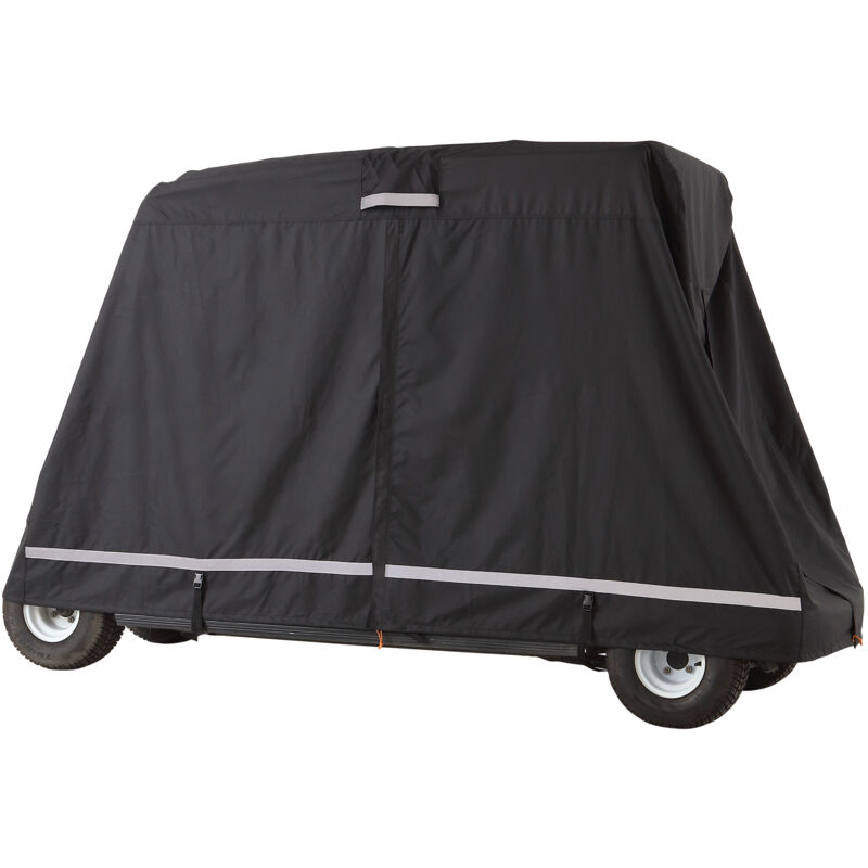 foto del prodotto mophorn 4 passeggeri copertura per carrello da golf, 600d poliestere copertura completa, universale si adatta alla maggior parte dei marchi club