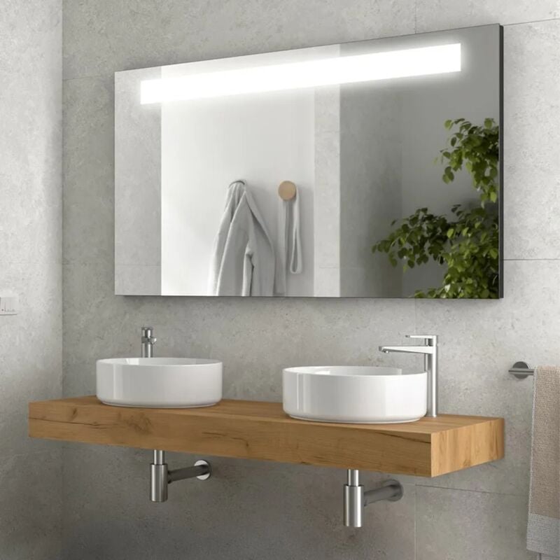 foto del prodotto inbagno mensolone portalavabo da 120 cm in legno mdf rovere africa sumo