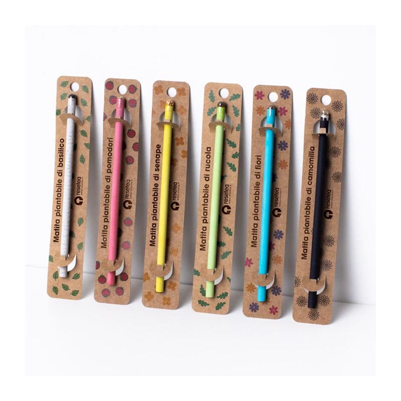 foto del prodotto matite piantabili 17,5cm assortito, casa, idee regalo resetea