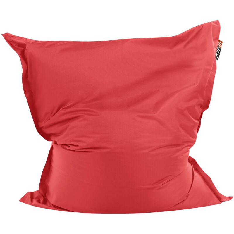 foto del prodotto copertura per poltrona sacco impermeabile nylon con cerniera e velcro impermeabile 140 x 180 cm rosso fuzzy