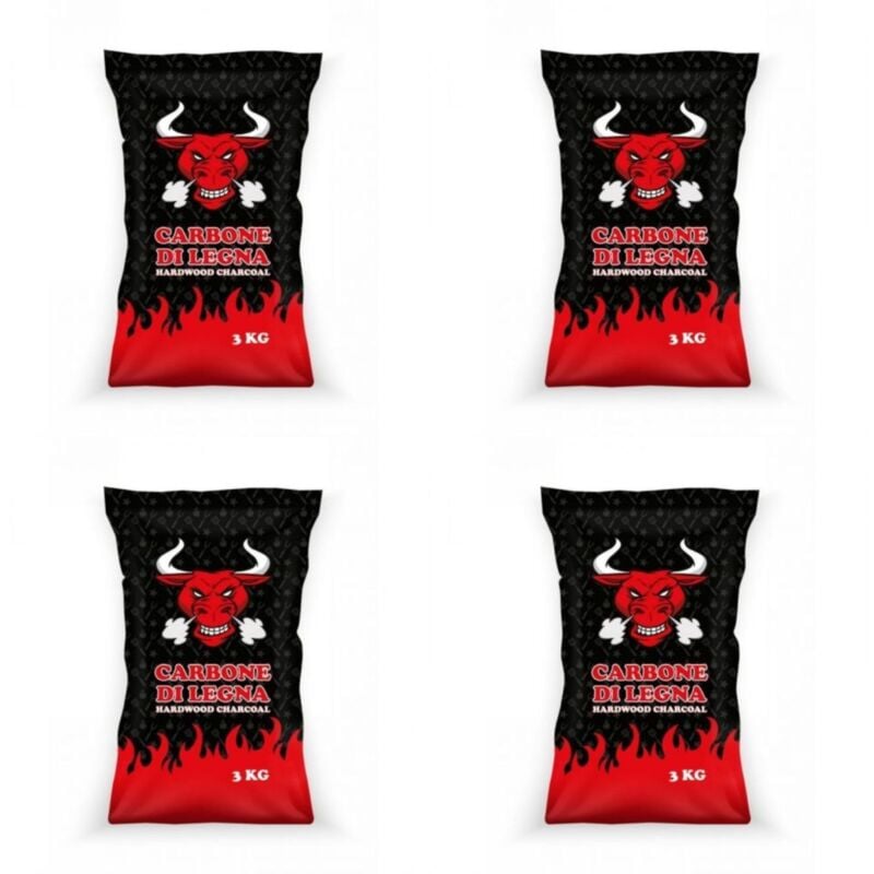 foto del prodotto peragashop offerta carbone eco trade toro 12 kg, arredo, barbecue