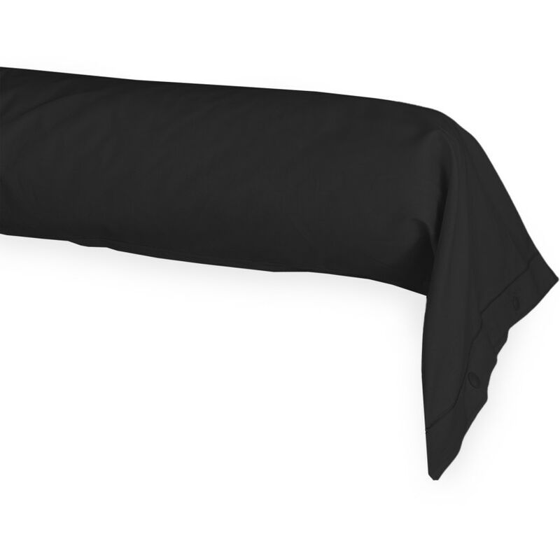 foto del prodotto federa cuscino parigi cilindrica alla francese traversino tubolare made in italy nero cm. 40x240