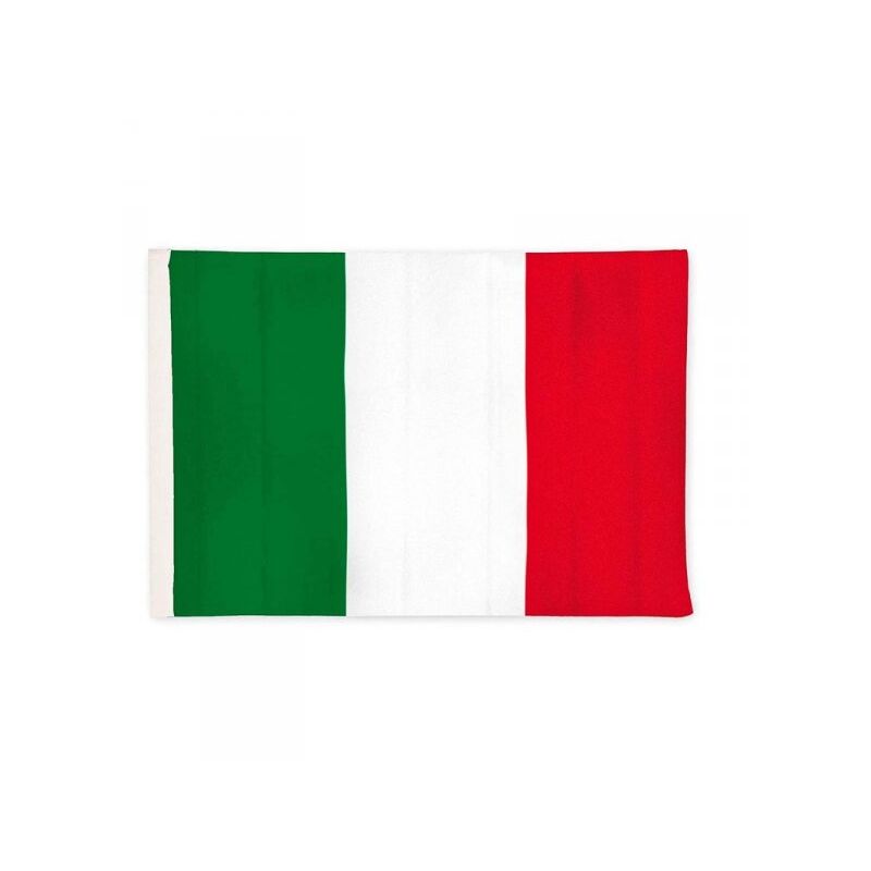 foto del prodotto bandiera italiana italia 145x90cm in tessuto poliestere con passante per l asta
