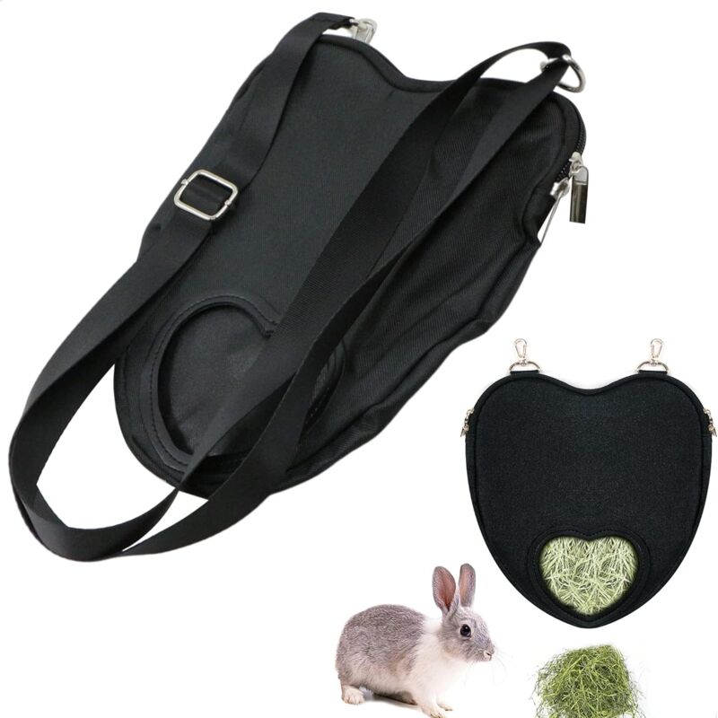 foto del prodotto fortuneville borsa da viaggio per animali domestici piccolo cibo da appendere criceti di grande capacit conigli forniture per porcellini d india
