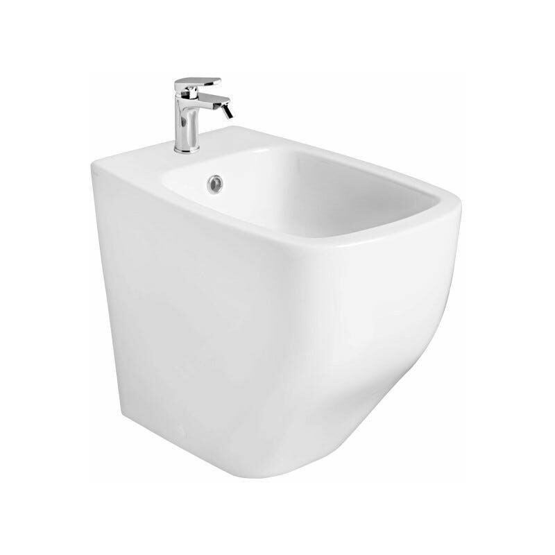 foto del prodotto kiamami valentina bidet filo parete ceramica bianco lucido mozart