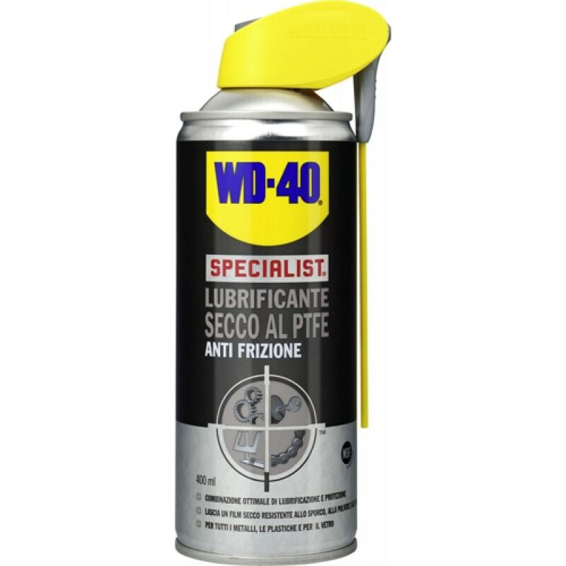 foto del prodotto lubrificante spray ptfe secco wd40 specialist 400ml