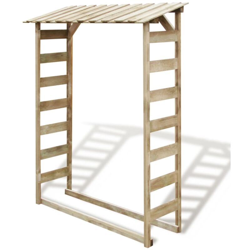 foto del prodotto furniture limited deposito per legname capanno 150x44x176 cm