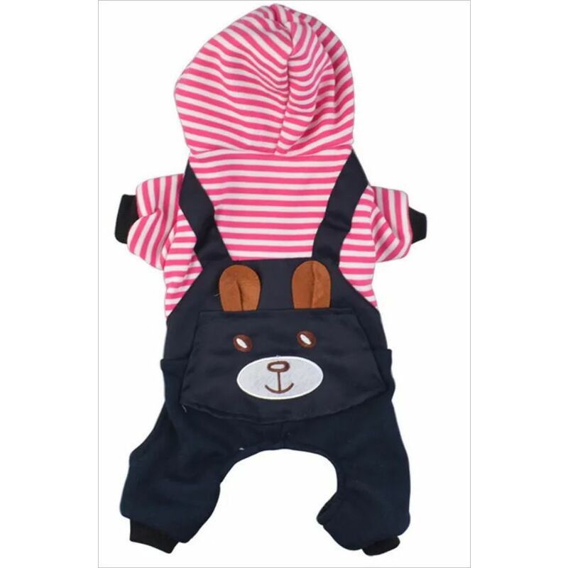 foto del prodotto vestito m f felpa con cappuccio e pantaloni m 25cm
