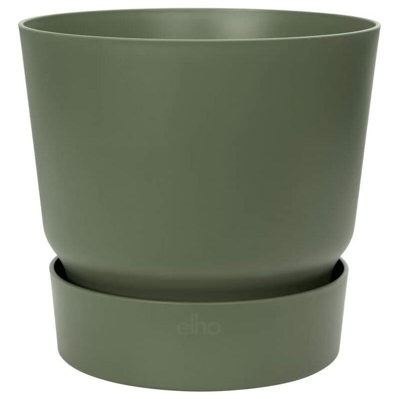 foto del prodotto vaso greenville round 18cm leaf green elho